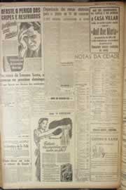 Página do jornal Correio do Ceará de abril de 1946