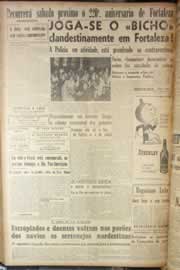 Página do jornal Correio do Ceará de abril de 1946