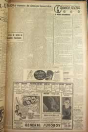 Página do jornal Correio do Ceará de abril de 1946
