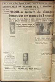 Página do jornal Correio do Ceará de abril de 1946