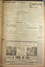 Página do jornal Correio do Ceará de abril de 1946