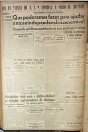 Página do jornal Correio do Ceará de abril de 1946