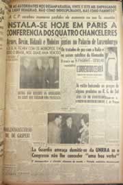 Página do jornal Correio do Ceará de abril de 1946