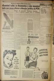 Página do jornal Correio do Ceará de abril de 1946