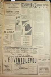 Página do jornal Correio do Ceará de maio de 1946