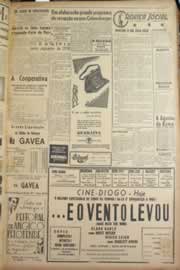 Página do jornal Correio do Ceará de maio de 1946