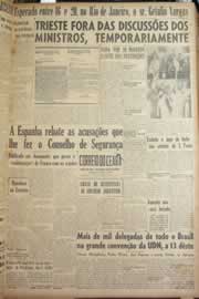 Página do jornal Correio do Ceará de maio de 1946
