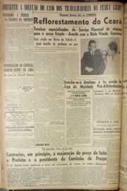 Página do jornal Correio do Ceará de maio de 1946