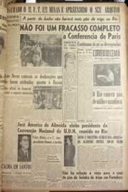 Página do jornal Correio do Ceará de maio de 1946