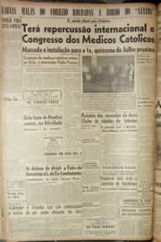 Página do jornal Correio do Ceará de maio de 1946