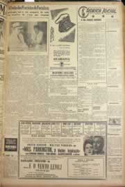Página do jornal Correio do Ceará de maio de 1946