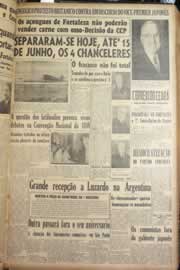 Página do jornal Correio do Ceará de maio de 1946