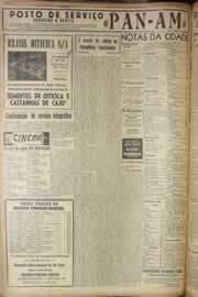 Página do jornal Correio do Ceará de maio de 1946