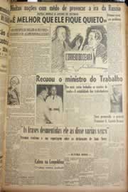 Página do jornal Correio do Ceará de maio de 1946