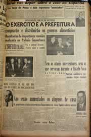 Página do jornal Correio do Ceará de maio de 1946
