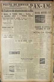Página do jornal Correio do Ceará de maio de 1946