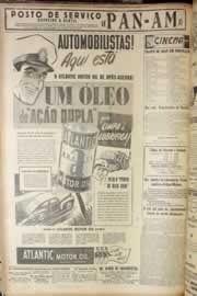 Página do jornal Correio do Ceará de maio de 1946