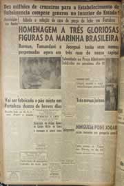 Página do jornal Correio do Ceará de junho de 1946