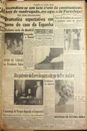 Página do jornal Correio do Ceará de junho de 1946