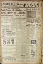 Página do jornal Correio do Ceará de junho de 1946