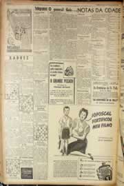 Página do jornal Correio do Ceará de junho de 1946