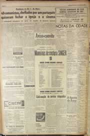 Página do jornal Correio do Ceará de junho de 1946