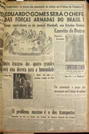 Página do jornal Correio do Ceará de junho de 1946