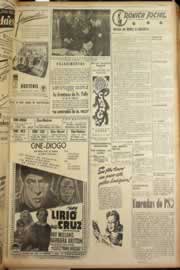 Página do jornal Correio do Ceará de junho de 1946