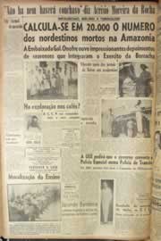 Página do jornal Correio do Ceará de junho de 1946