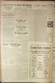 Página do jornal Correio do Ceará de junho de 1946