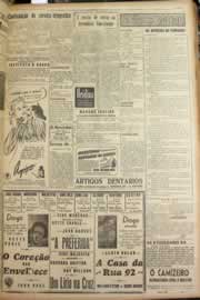 Página do jornal Correio do Ceará de junho de 1946