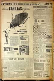 Página do jornal Correio do Ceará de junho de 1946