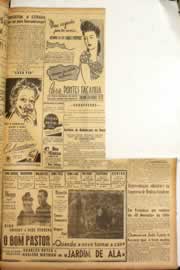 Página do jornal Correio do Ceará de julho de 1946