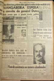 Página do jornal Correio do Ceará de julho de 1946