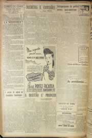 Página do jornal Correio do Ceará de julho de 1946