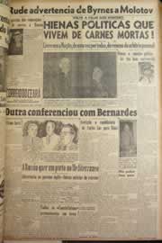 Página do jornal Correio do Ceará de julho de 1946