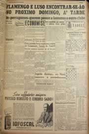 Página do jornal Correio do Ceará de julho de 1946