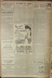 Página do jornal Correio do Ceará de julho de 1946