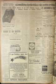 Página do jornal Correio do Ceará de julho de 1946