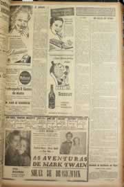 Página do jornal Correio do Ceará de julho de 1946