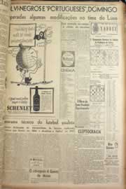 Página do jornal Correio do Ceará de julho de 1946