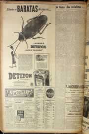 Página do jornal Correio do Ceará de julho de 1946