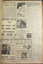 Página do jornal Correio do Ceará de julho de 1946