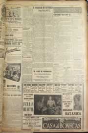 Página do jornal Correio do Ceará de agosto de 1946