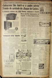 Página do jornal Correio do Ceará de agosto de 1946