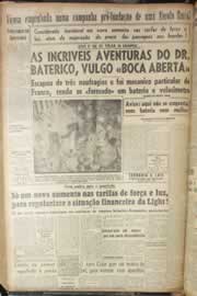Página do jornal Correio do Ceará de agosto de 1946