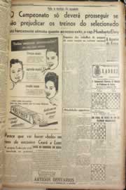 Página do jornal Correio do Ceará de agosto de 1946