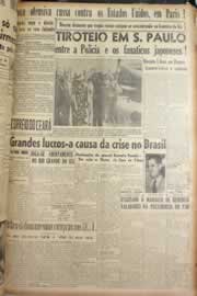 Página do jornal Correio do Ceará de agosto de 1946