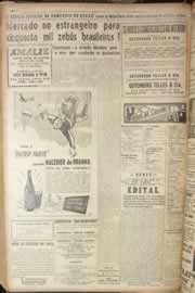 Página do jornal Correio do Ceará de agosto de 1946