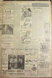 Página do jornal Correio do Ceará de agosto de 1946